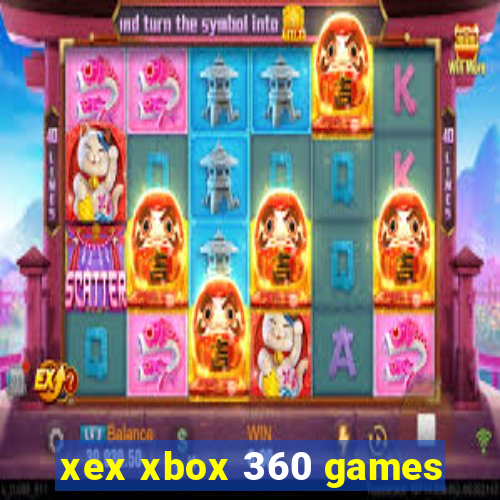 xex xbox 360 games